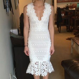 Nicole Miller Lace Dress